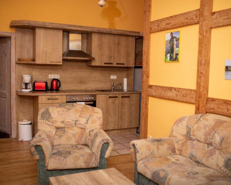 Ferienwohnung Landurlaub Auf Dem Mellenhof Funkenhagen Exterior foto