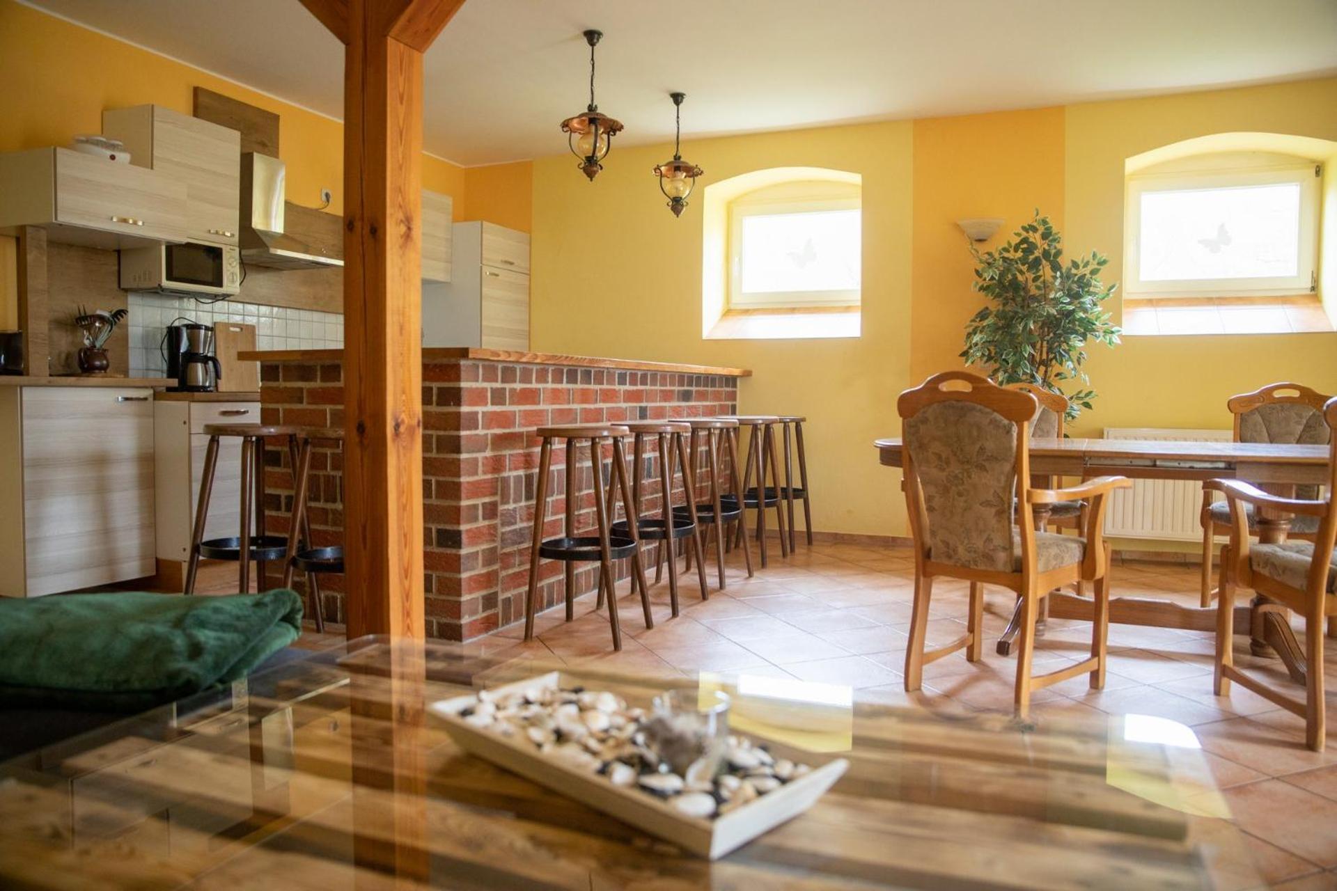 Ferienwohnung Landurlaub Auf Dem Mellenhof Funkenhagen Exterior foto