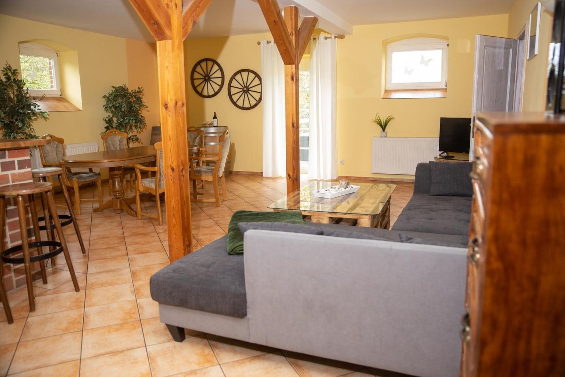 Ferienwohnung Landurlaub Auf Dem Mellenhof Funkenhagen Exterior foto